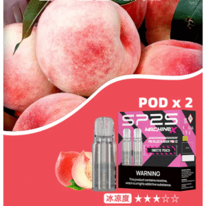 SP2S思博瑞 MAX電子菸煙彈 (一盒兩顆)【桃子口味】