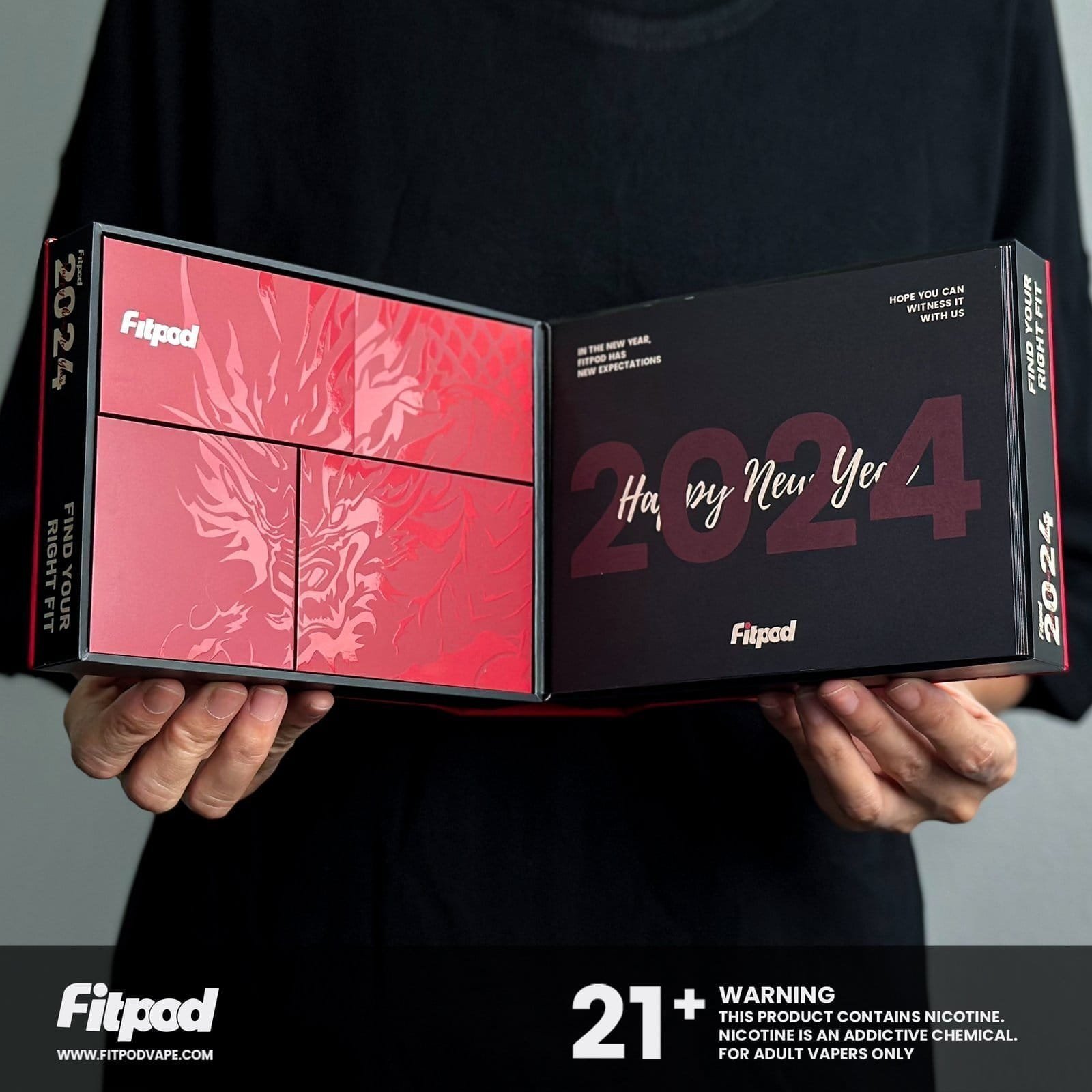 Fitpod X/X-BOX龍年2024限量版電子煙套裝禮盒:圖片 12